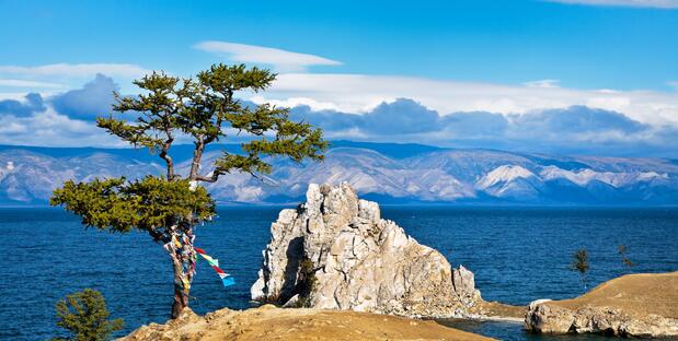 Olkhon Insel auf dem Baikalsee