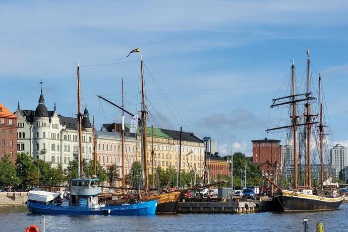 Südhafen in Helsinki