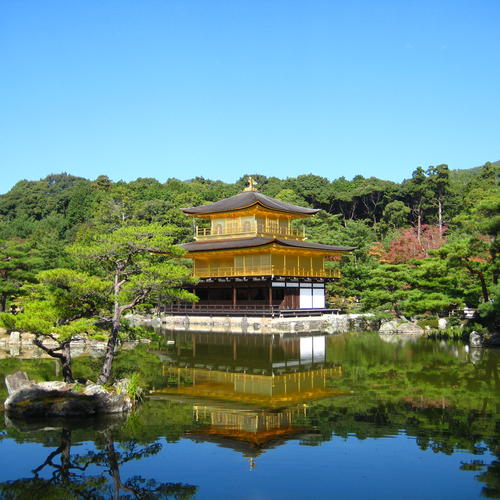 Goldener Pavillon in Kyoto 