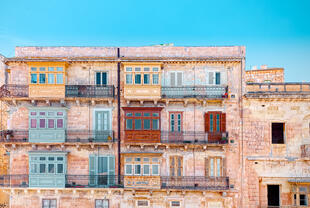 Malta Hausfassade
