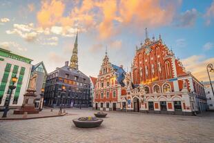 Rathausplatz in Riga 