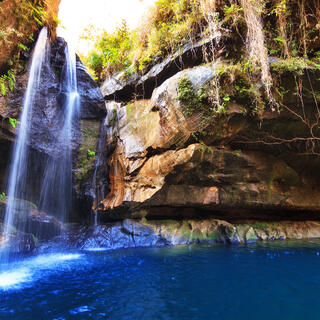 Fluss im Canyon