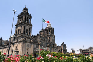 Kathedrale in Mexiko Stadt