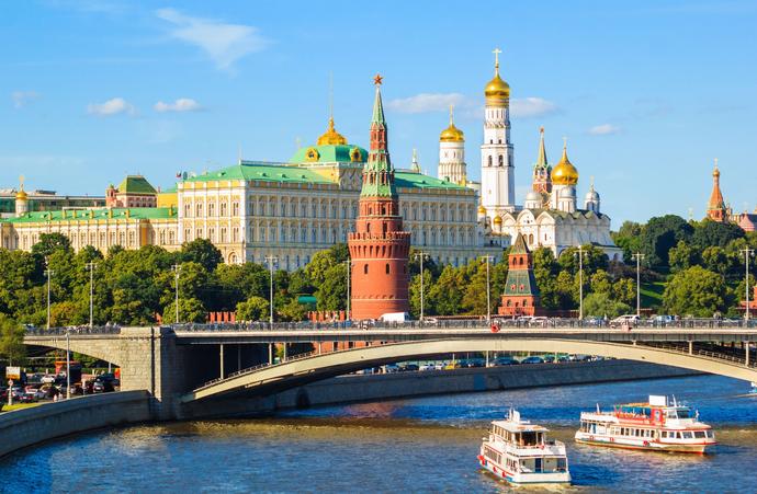 Kreml am Moskwa-Fluss
