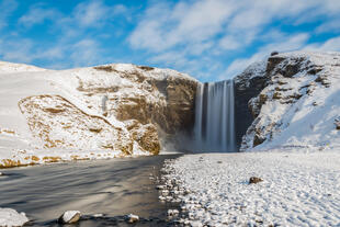 Skogafoss Winter