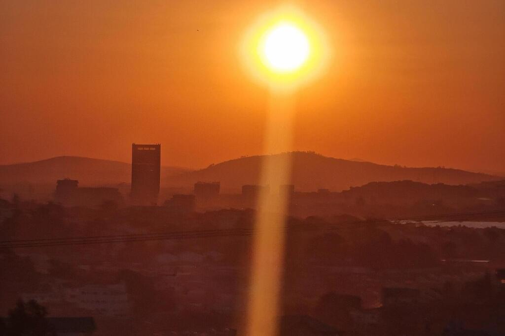 Sonnenuntergang in Antananarivo