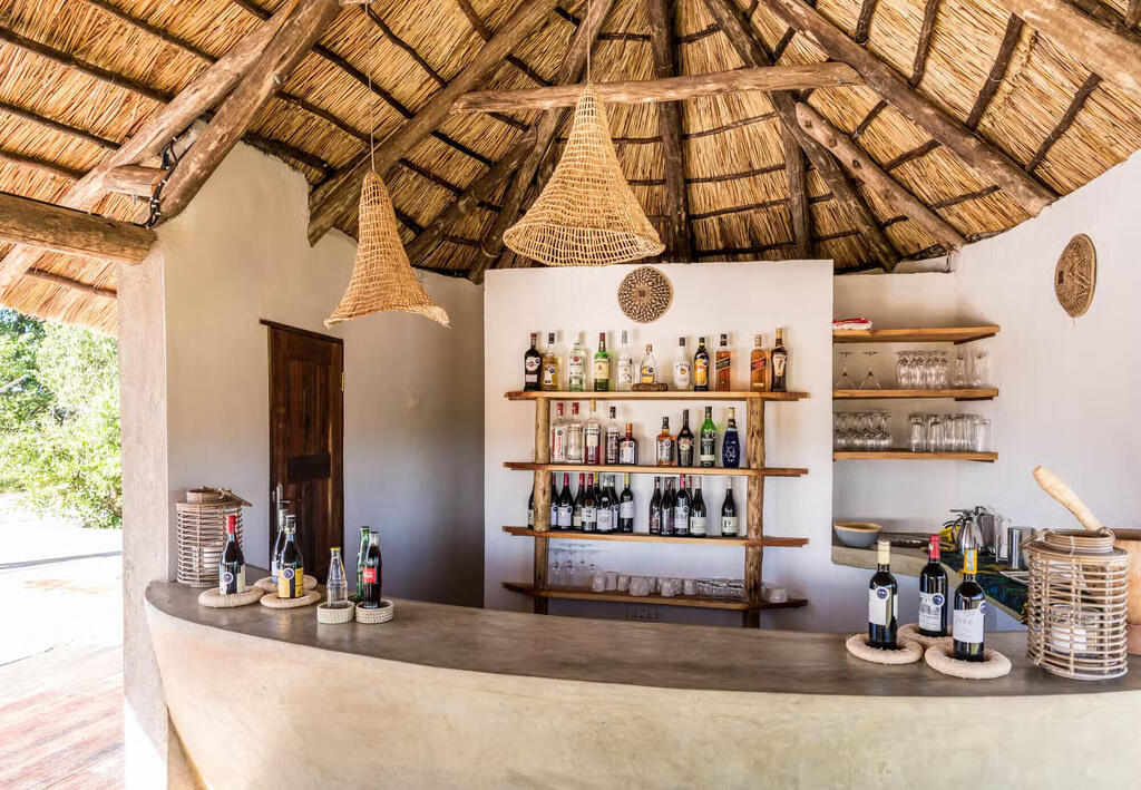 Bar in der Mara River Poste Unterkunft