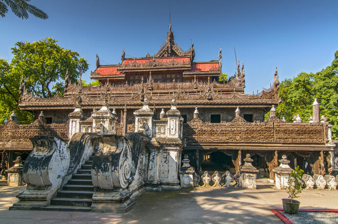 Kyaung Tempel