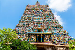 Meenakshi Hindu Tempel in Madurai