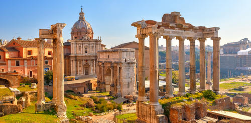 Ruinen im Forum Romanum