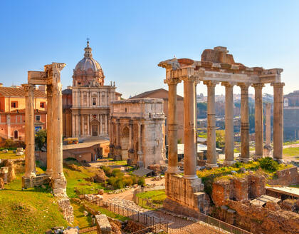 Ruinen im Forum Romanum
