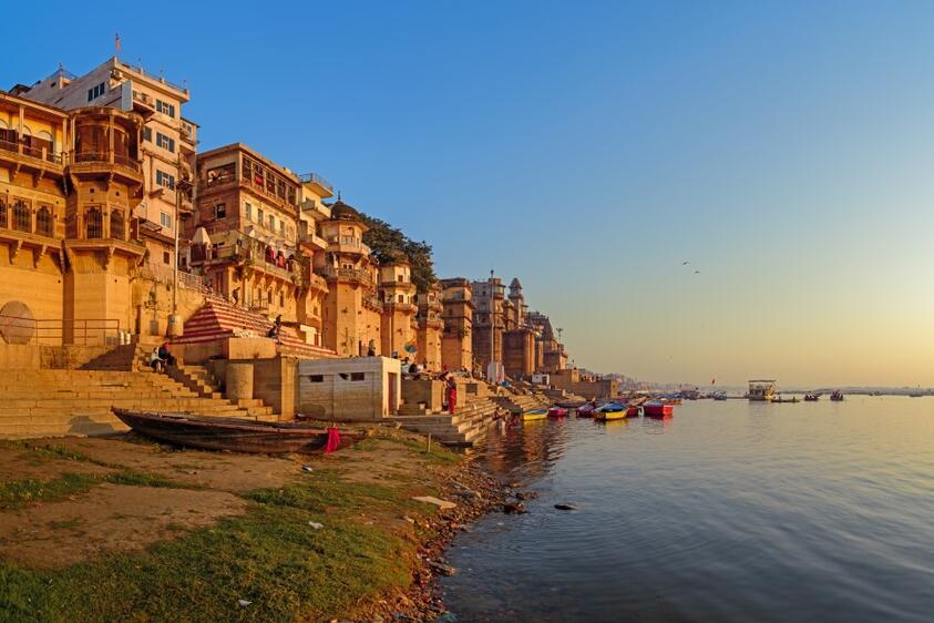 Ghats am Ganges 
