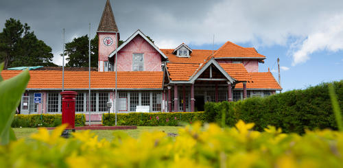 Koloniale Häuser in Nuwara Eliya