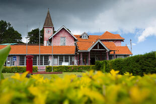 Koloniale Häuser in Nuwara Eliya