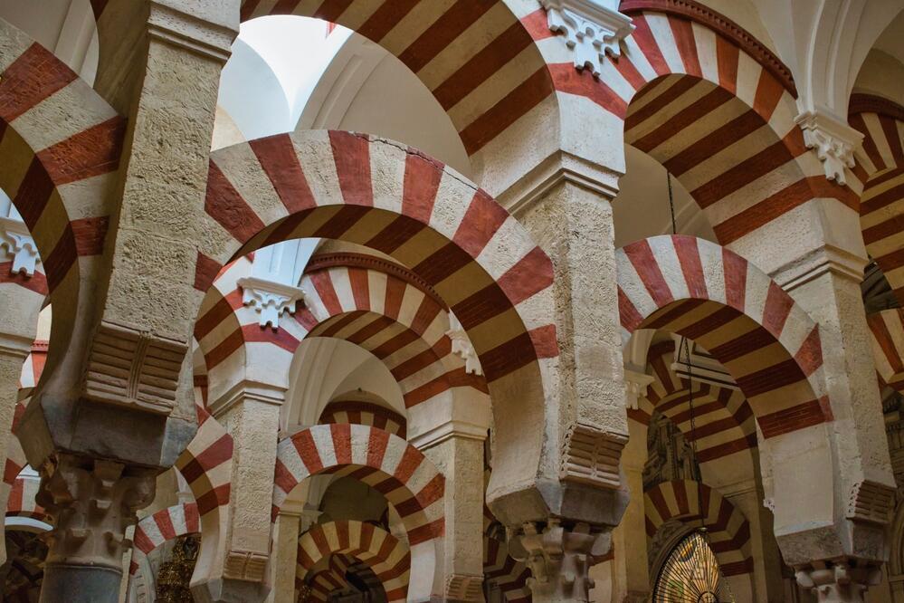 Säulen in der Mezquita