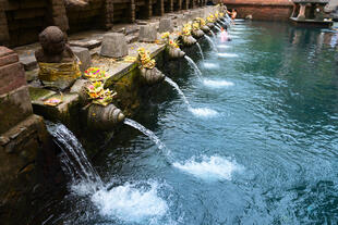 Heiliges Wasser in Pura Tirta Empul