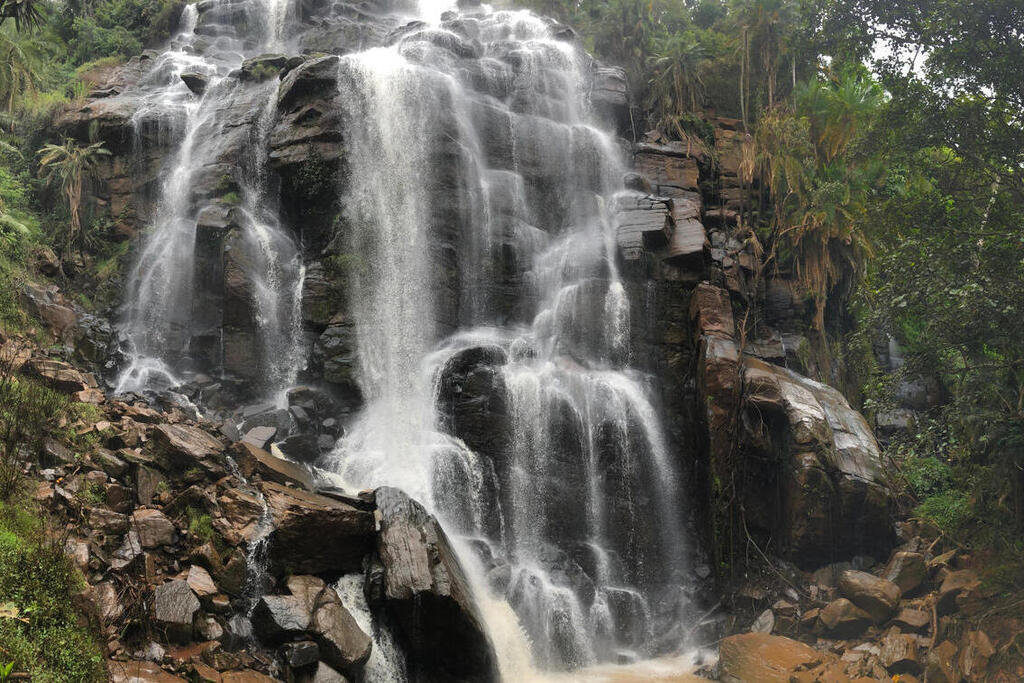 Wasserfall in den Usambara Bergen