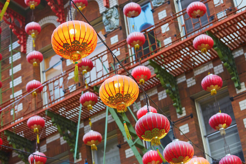 Laternen in Chinatown