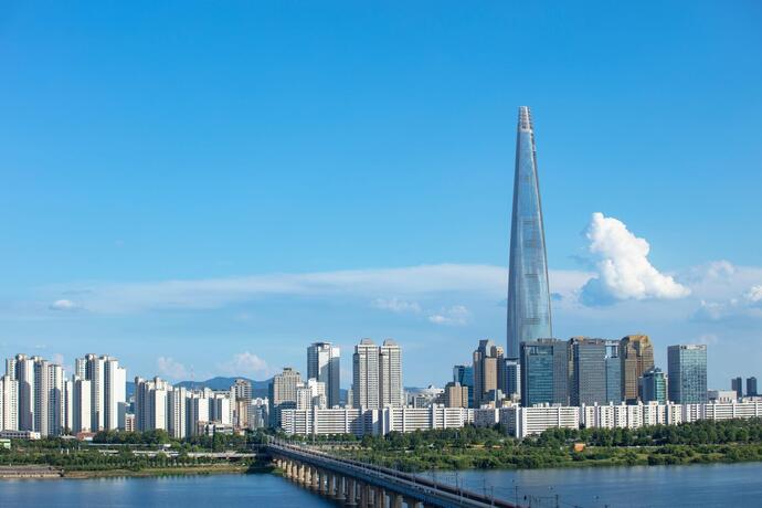 Skyline von Seoul