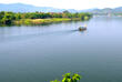 Boot auf dem Parfüm-Fluss