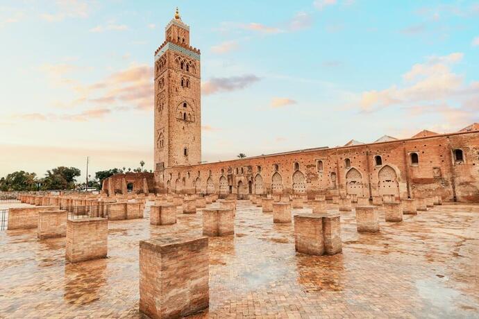 Koutoubia Moschee in Marrakesch