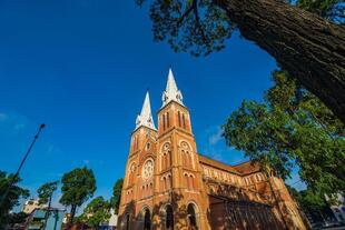 Notre Dam Kathedrale in Saigon