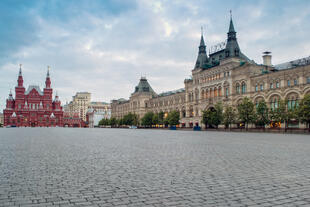 Roter Platz mit GUM Warenhaus und Historischem Museum