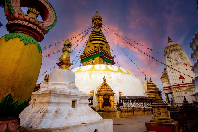 Buddhistische Stupa, Kathmandu