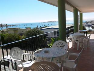 Terrasse mit Meerblick