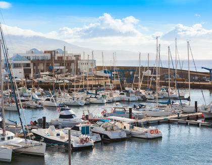 Yachthafen in Ponta Delgada