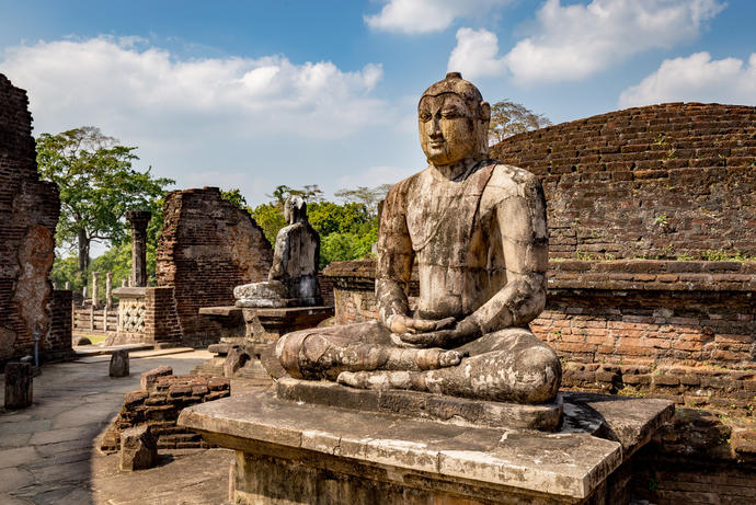 Buddha-Statue in Polonnaruwa