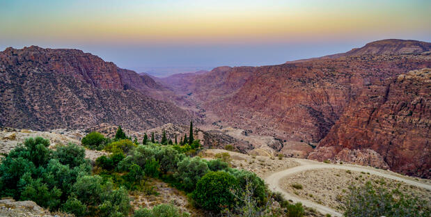 Jordanien Landschaft