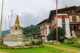 Kurje Kloster im Bumthang Tal