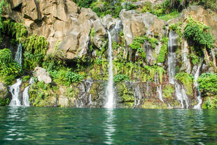 Les Cormorans Wasserfall