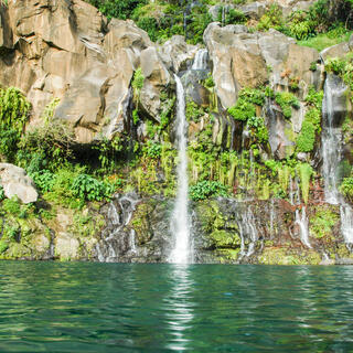 Les Cormorans Wasserfall