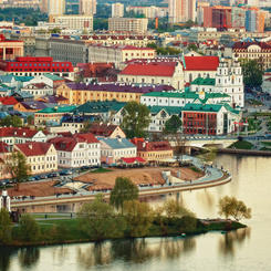 Historisches Zentrum in Minsk