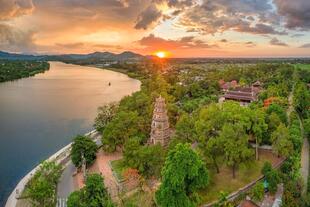 Hue: Thien Mu Pagode 