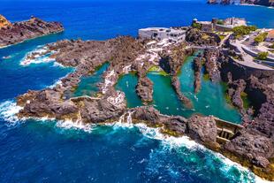Lavabecken Porto Moniz