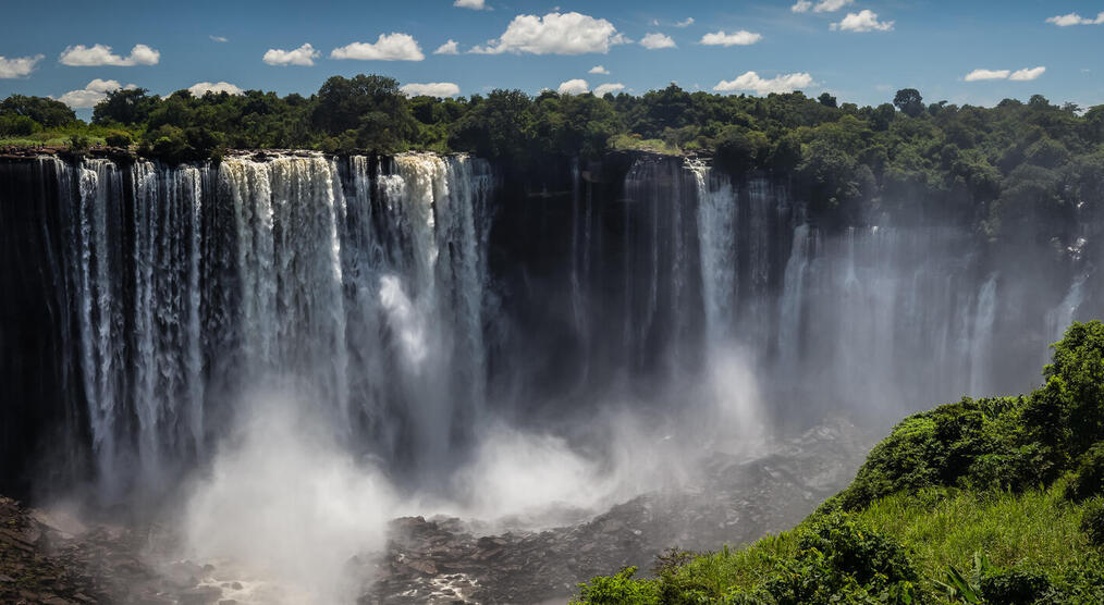 Kalandula-Wasserfälle auf einer Angola Rundreise