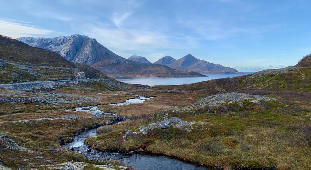 Landschaft bei Tromsø