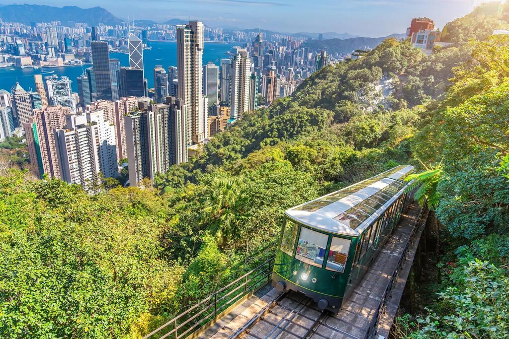 Bahn zum Victoria Peak