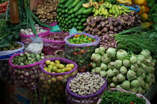 Lokaler Gemüsemarkt
