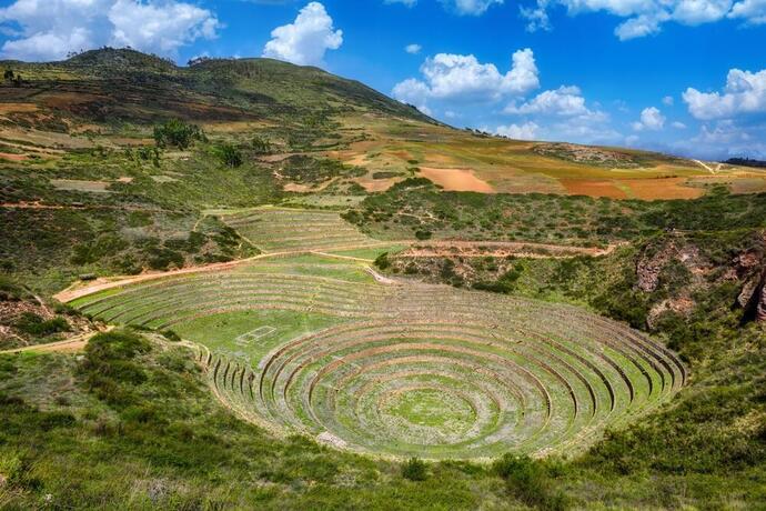 Urubamba Terrassen von Moray
