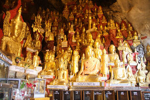 Buddhastatuen in Pindaya