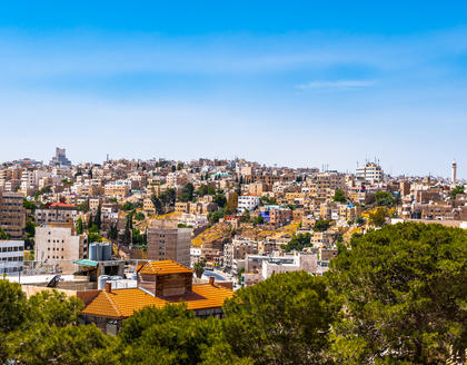 Panorama von Amman