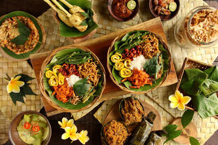 Traditionell balinesisches Essen