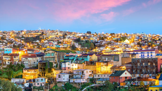 Historisches Viertel von Valparaiso