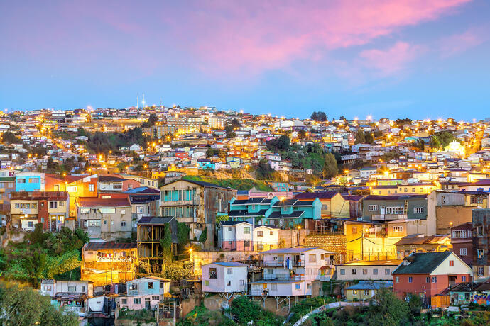Historisches Viertel von Valparaiso