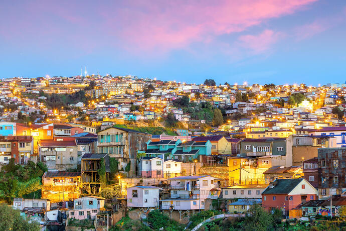 Historisches Viertel von Valparaiso