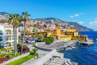  Panoramablick auf Funchal 